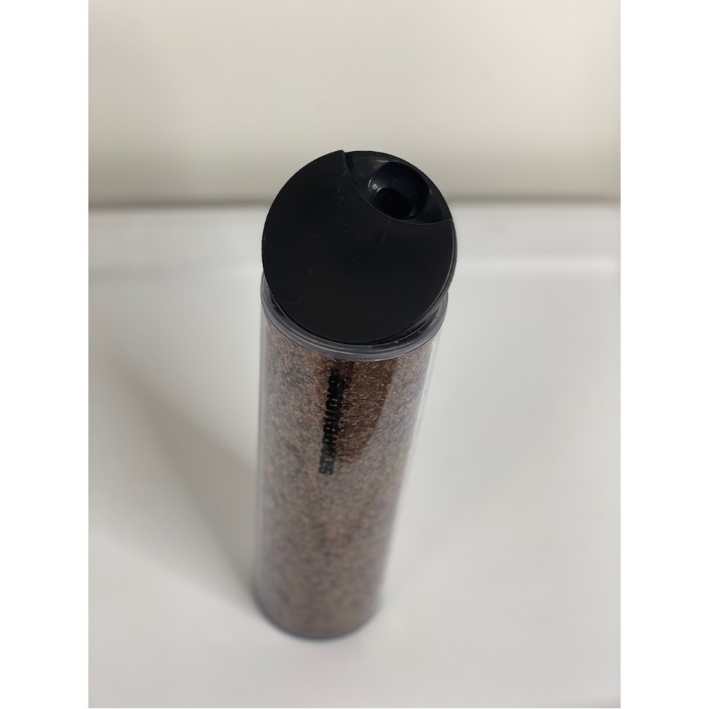 Starbucks 16 oz. Travel Mug Plastic Brown Glitter - Picture 4 of 6